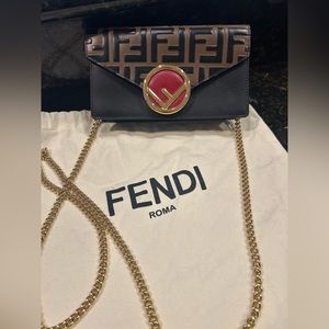 Fendi F is Fendi Zucca mini bag